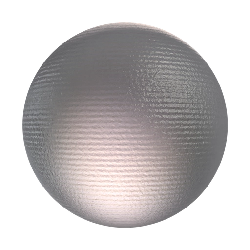 Textured Clear Rubber 3D material