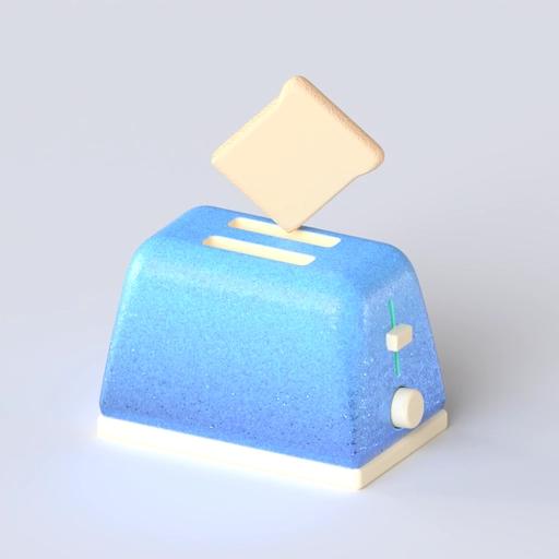Toaster 3D model