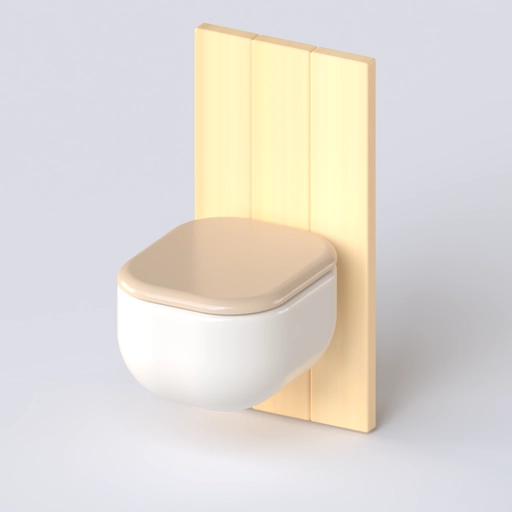 Toilet 2 3D model