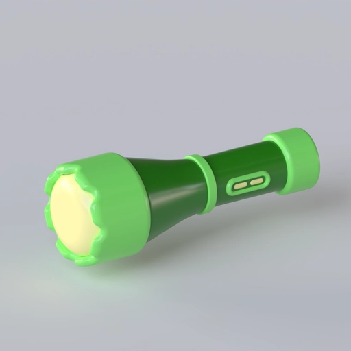 Torch 3D model