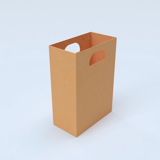 Tote Bag Arc Holes Mockup 220041 3D model