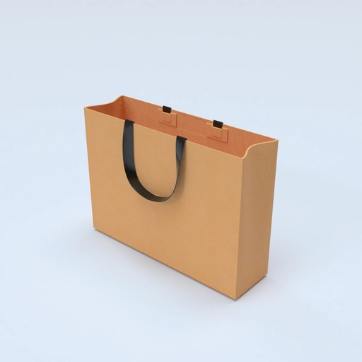 Tote Bag Paper Bag Gift Mockup 610060 3D model