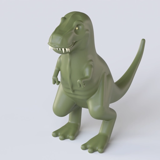 Trex Character 3D model