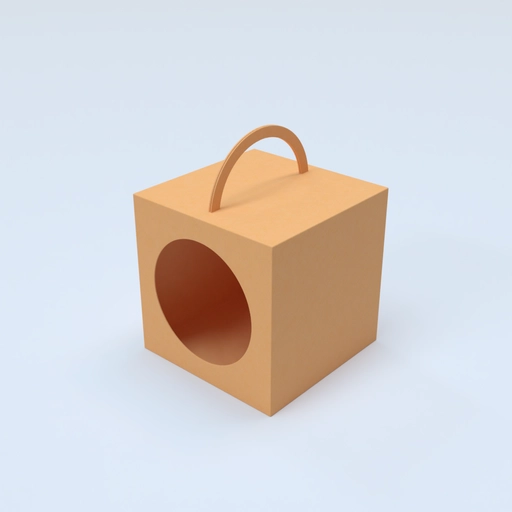 Tuck End Box with Window Mockup 112082 3D model