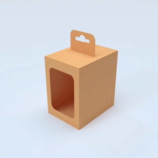 Tuck End Box with Window Mockup 111080 3D model