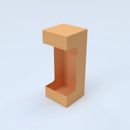 Tuck End Box with Window Pin-Style Mockup 100242 3D model