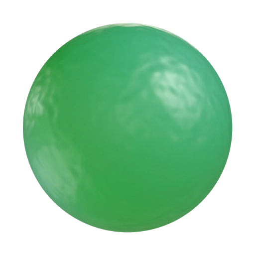 Wax Green 3D material