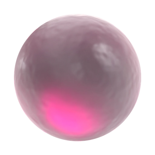 Wax Pink 3D material