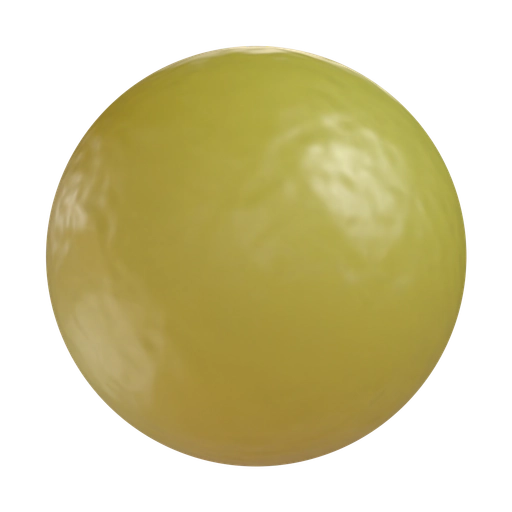 Wax Yellow 3D material