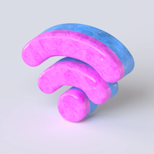Wifi Icon 4 3D model