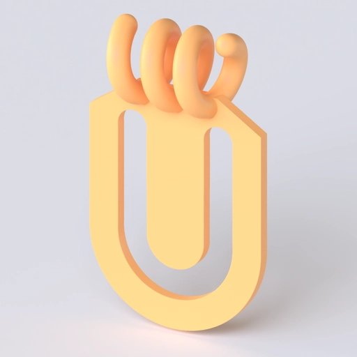Womp Bookmark 3D model