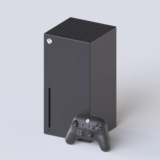 Xbox Series X 3D model