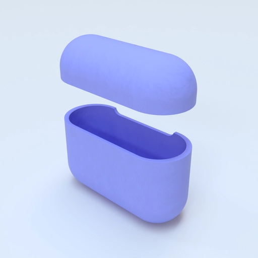 airpods 3° generation case 3D template 1 3D model