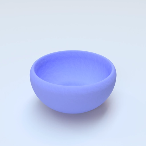 baby food set bowl 3D template 1 3D model