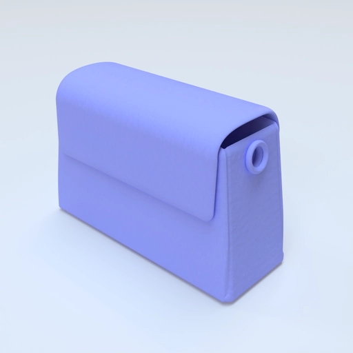 bag 3D template 4 3D model