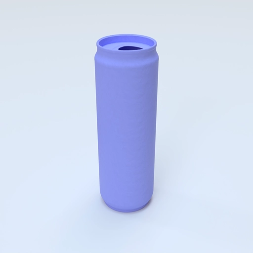 coke can 330ml 3D template 1 3D model