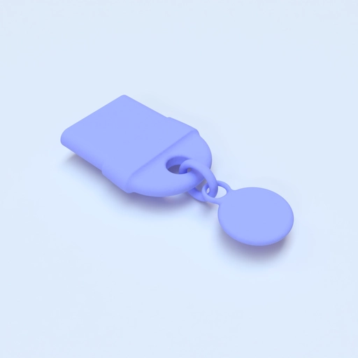 dust plug phone type c 3D template 2 3D model