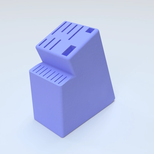 knife holder 3D template 1 3D model