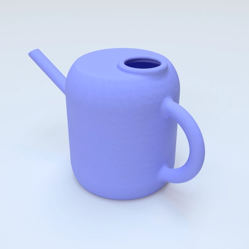 little watering can 3D template 2 3D model