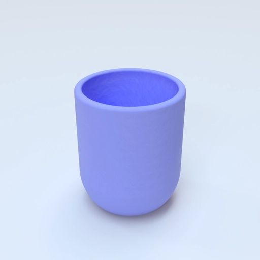 pen holder 3D template 1 3D model