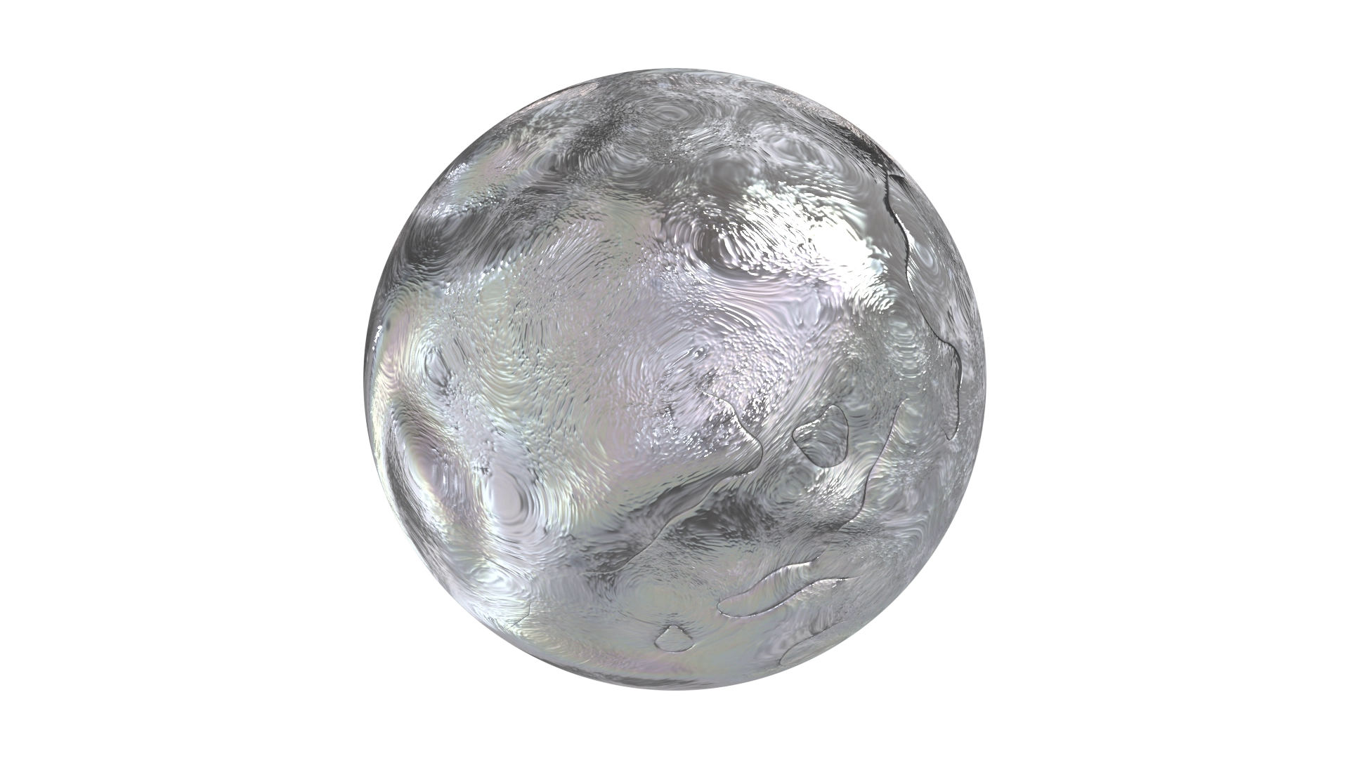 Aluminum Rainbow Clay, a 3D material on Womp