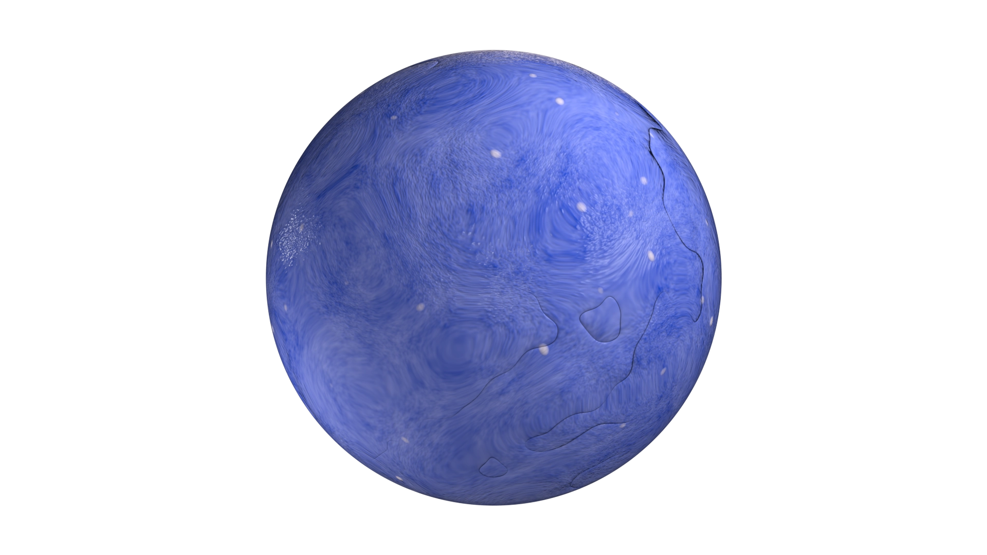 Blue Clay, a 3D material on Womp