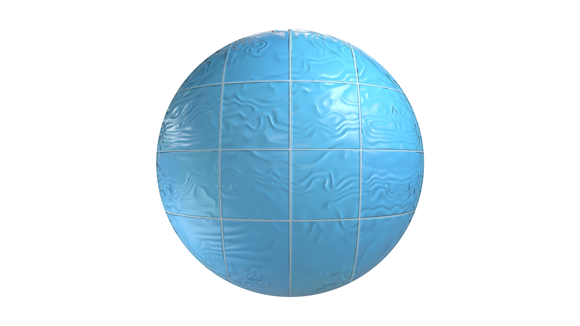 Blue Tile 2, a 3D material on Womp