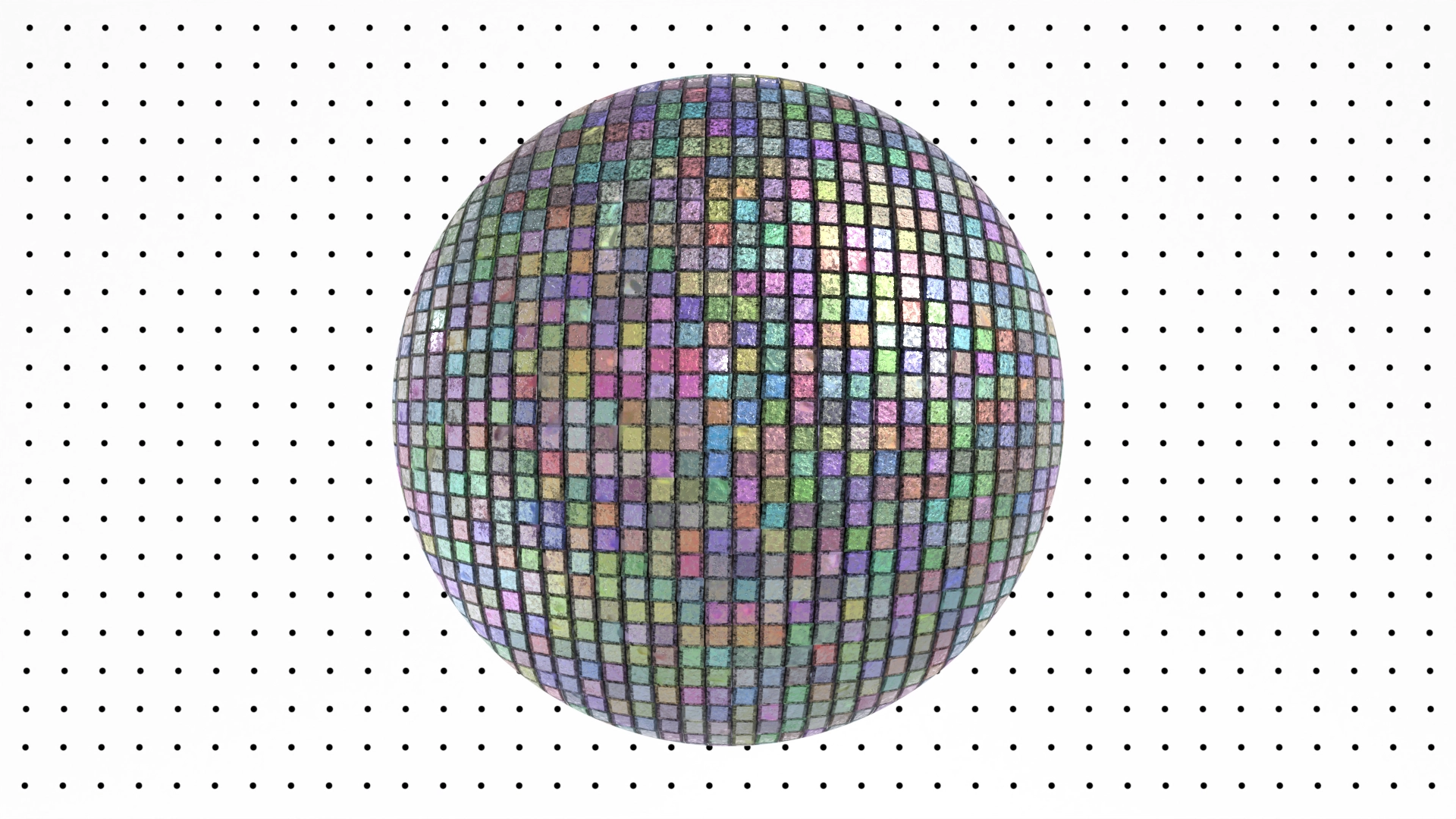 Colored Iridescent Stud Cloth, a 3D material on Womp