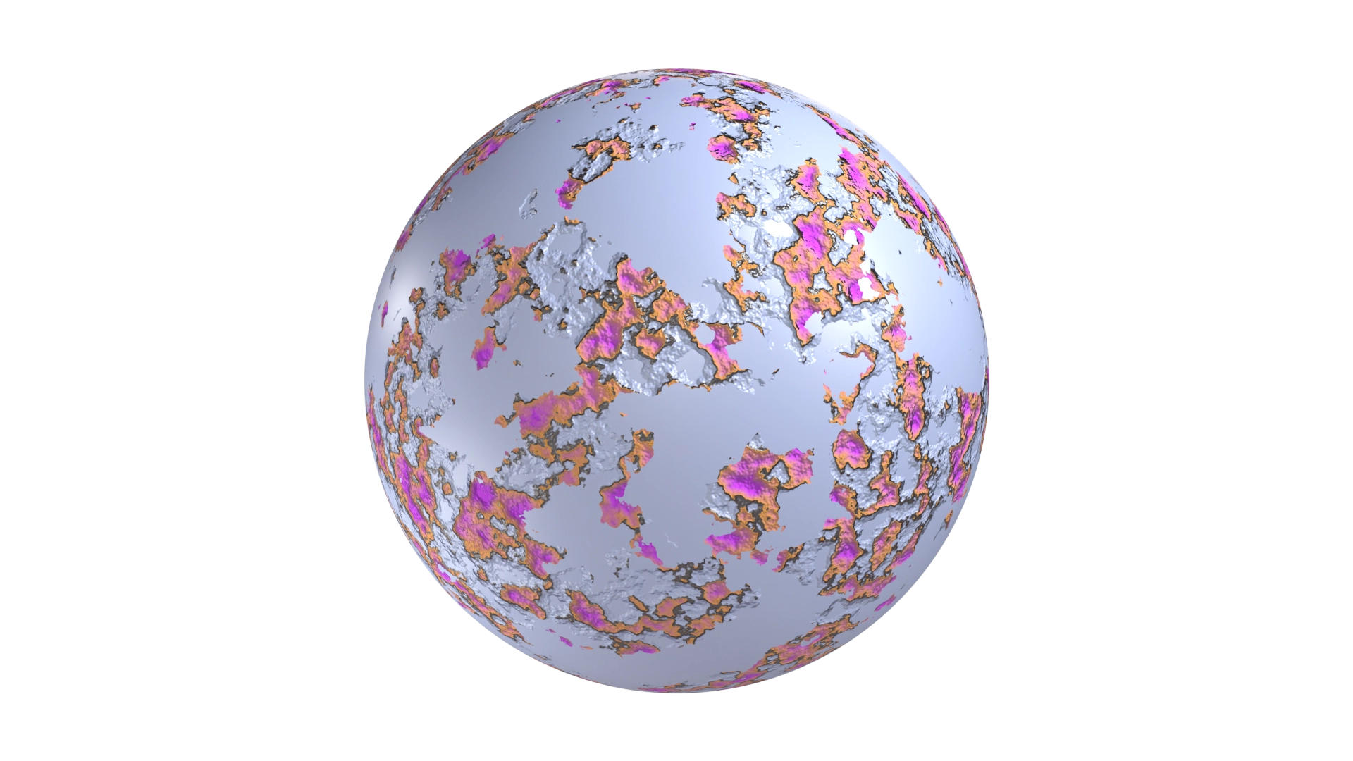 Colored Paint Peel, a 3D material on Womp