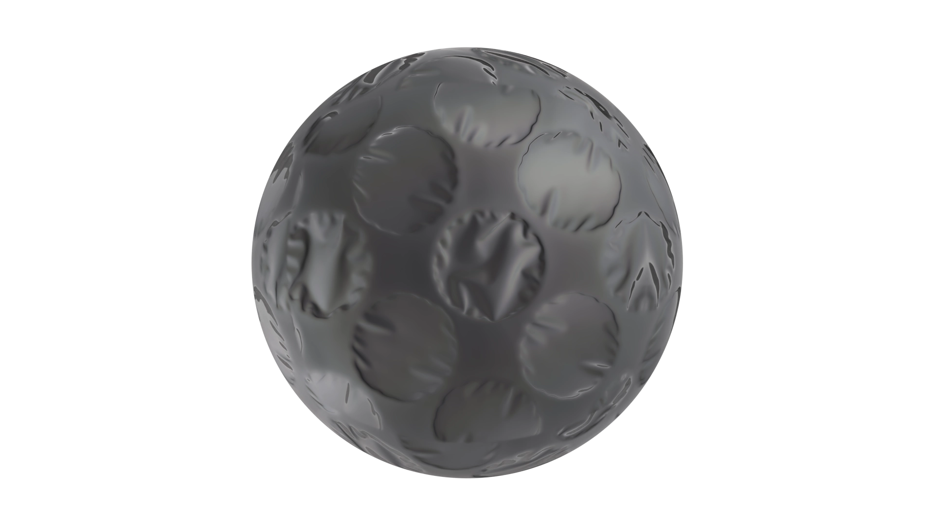 Graphite Bubble Wrap, a 3D material on Womp