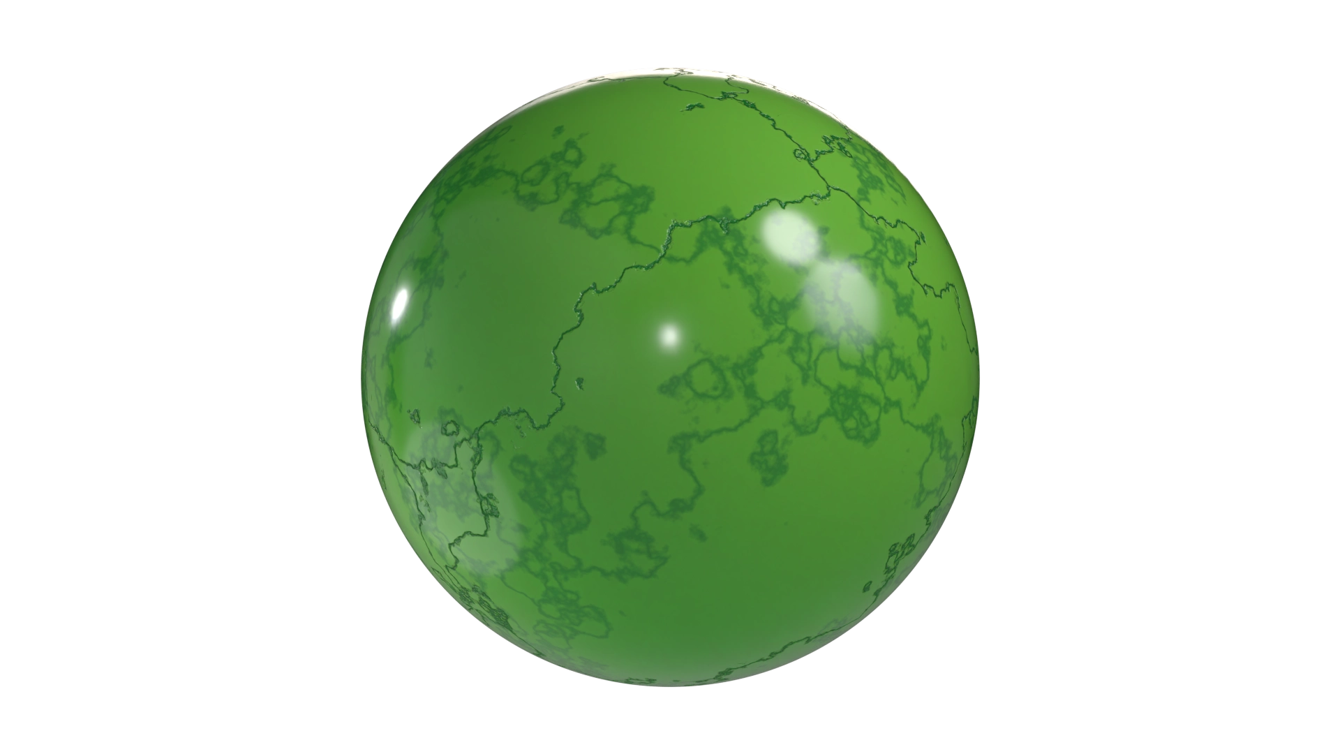 Green Marble, a 3D material on Womp