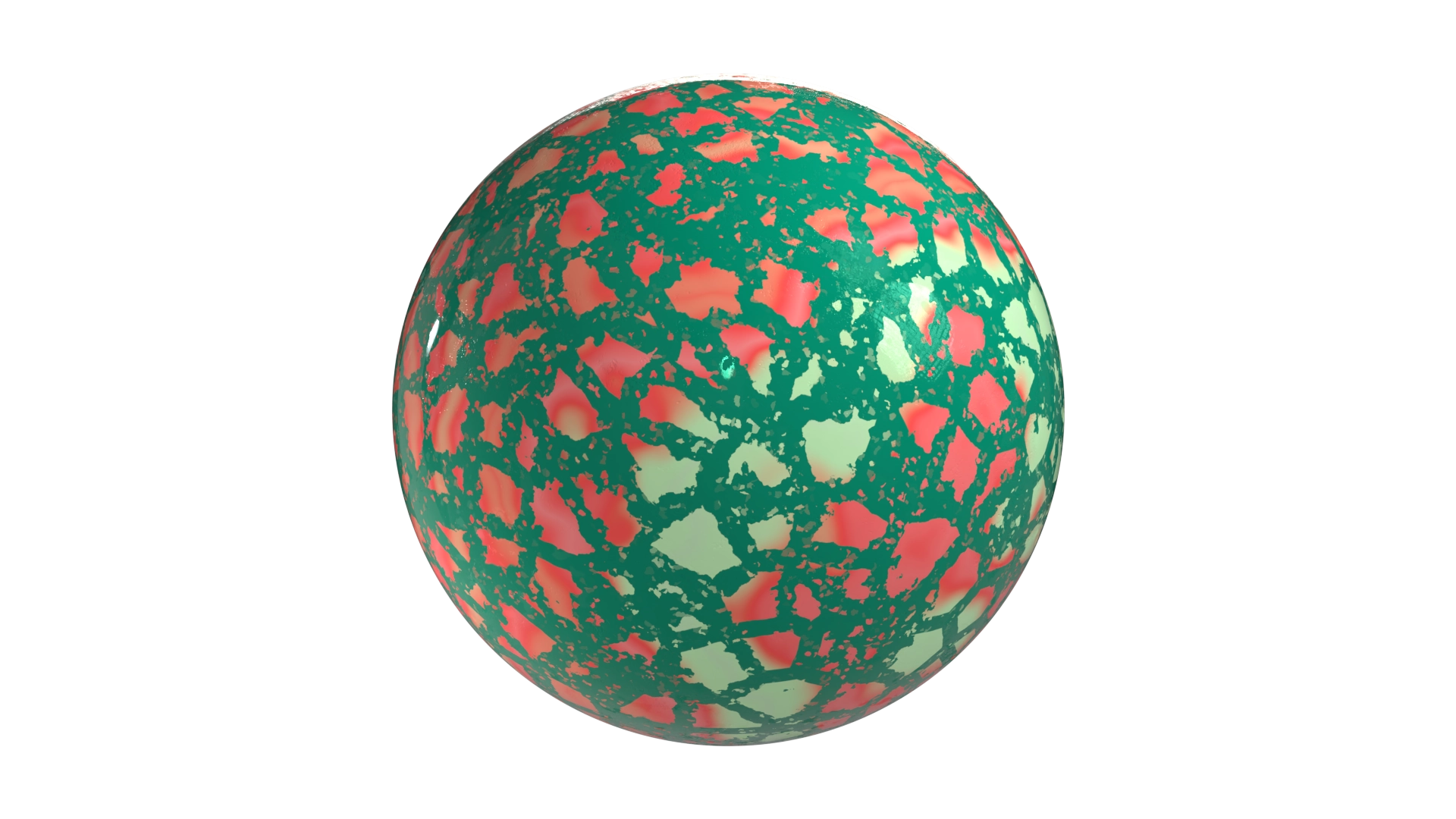 Green Terrazzo 1, a 3D material on Womp