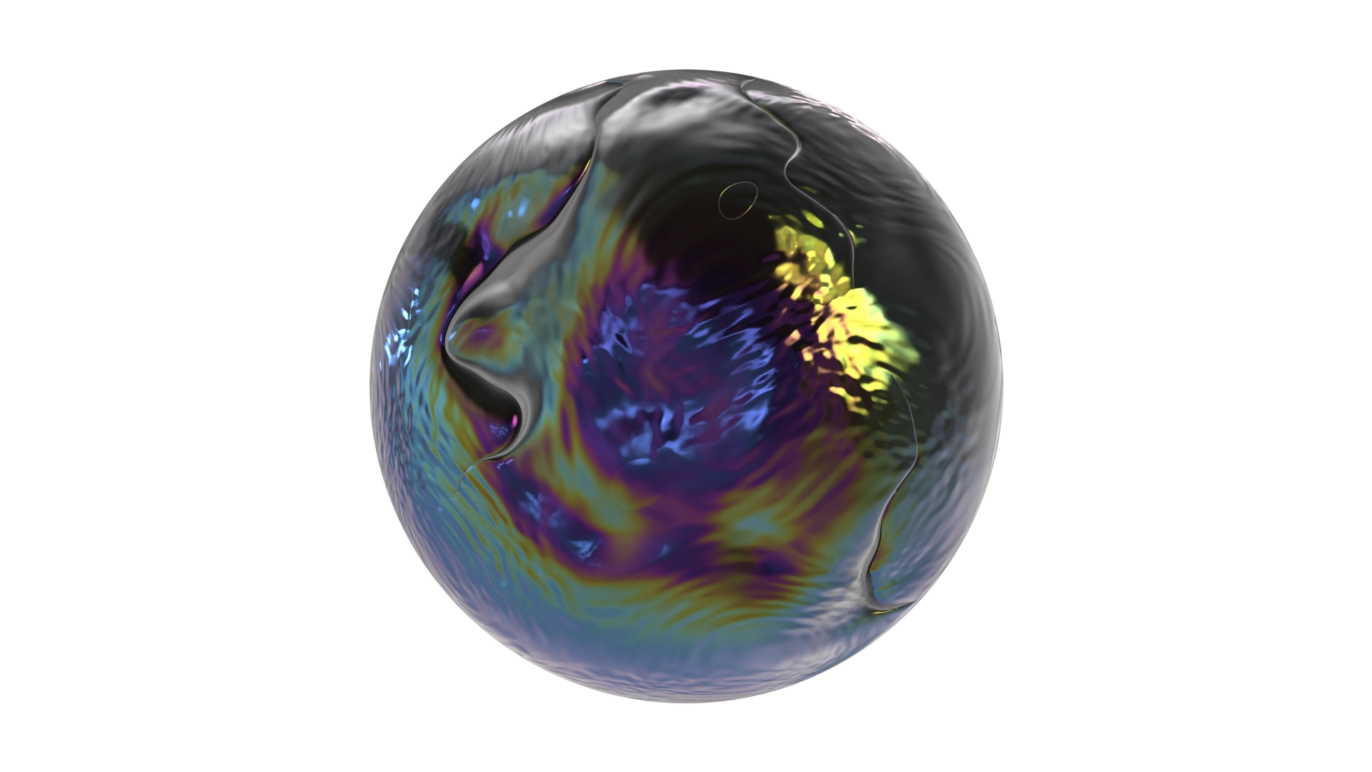Iridescent Ceramic, a 3D material on Womp