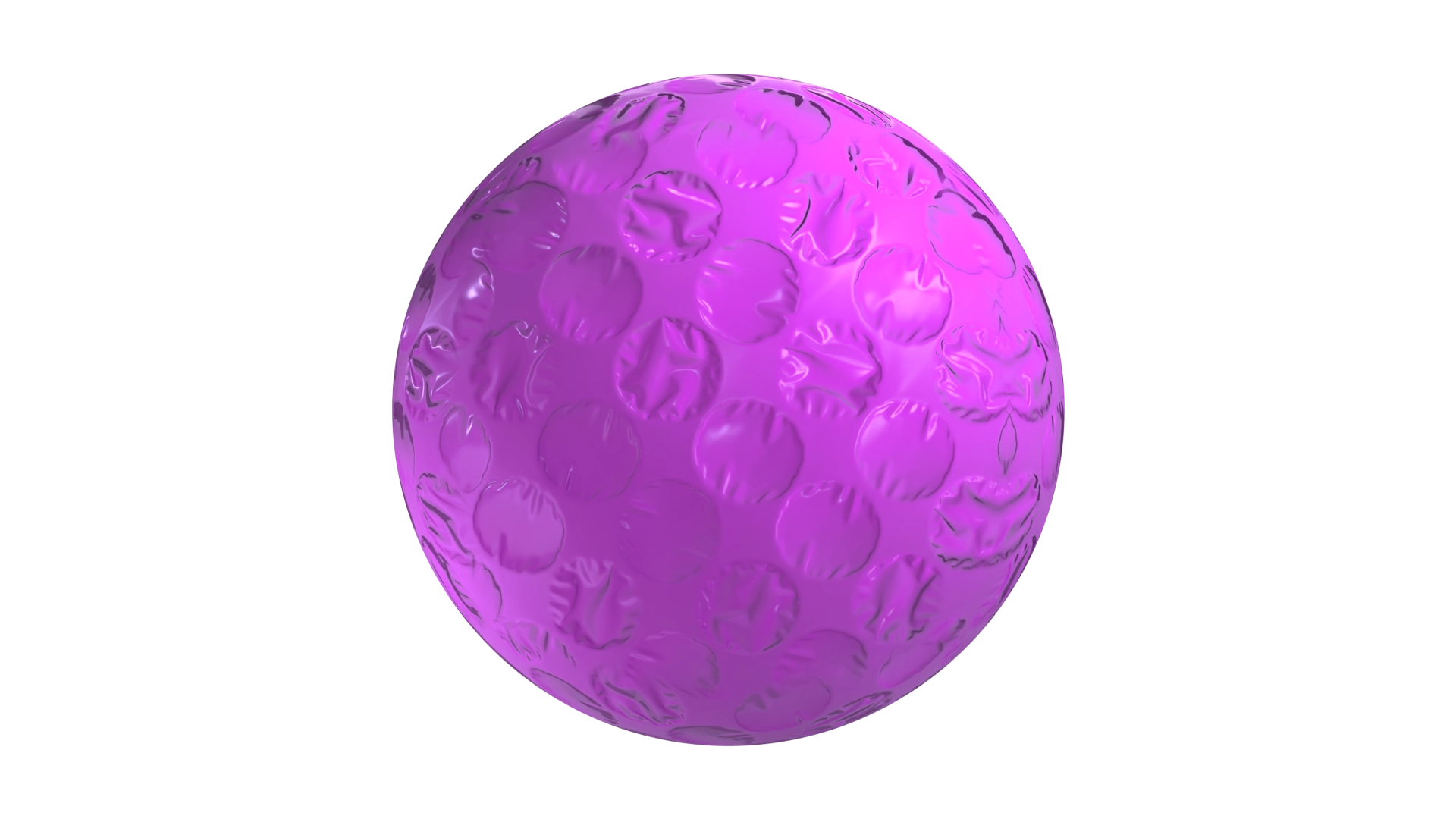 Purple Bubble Wrap, a 3D material on Womp