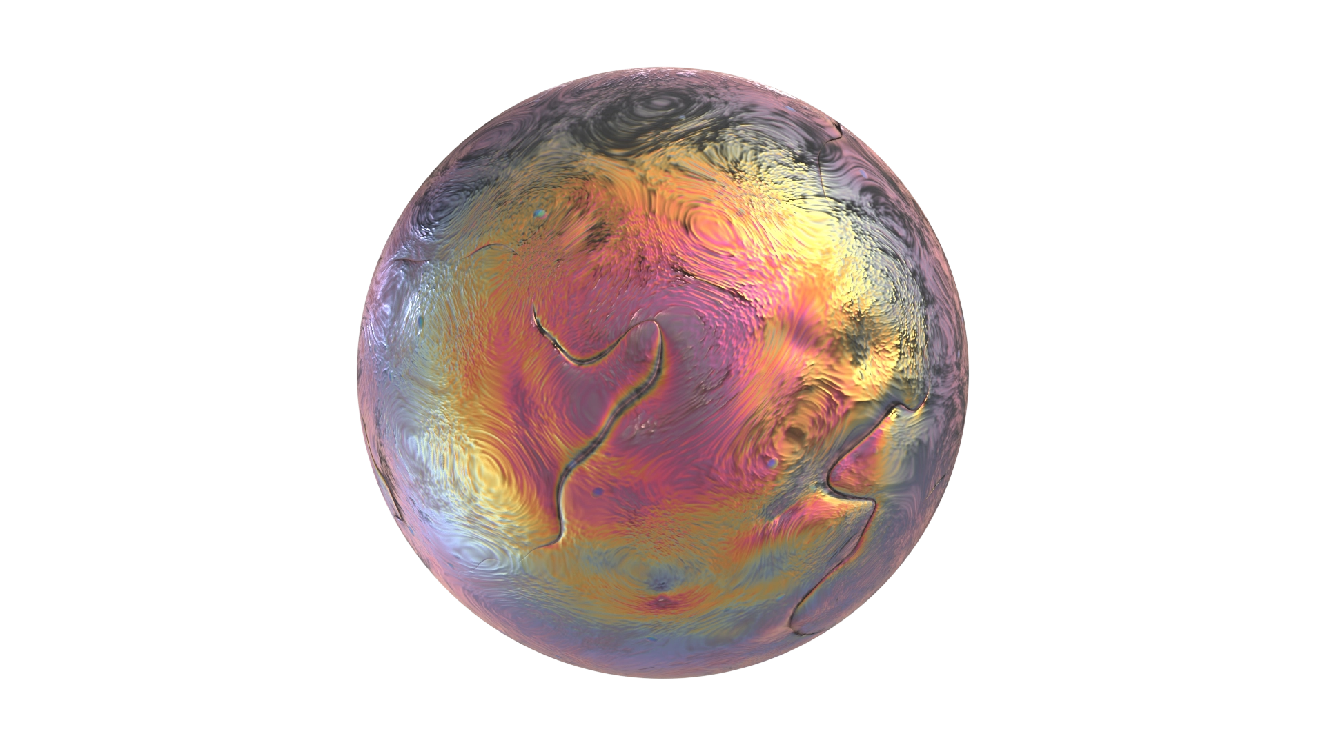 Rainbow Red Clay, a 3D material on Womp