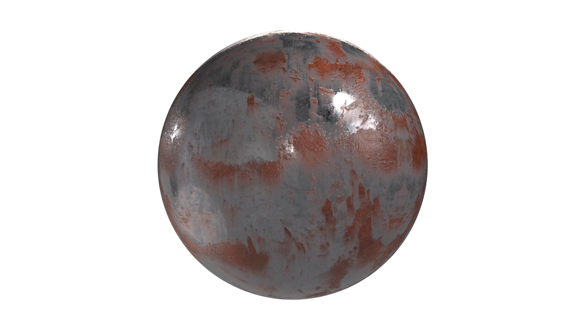 Rusty Steel, a 3D material on Womp