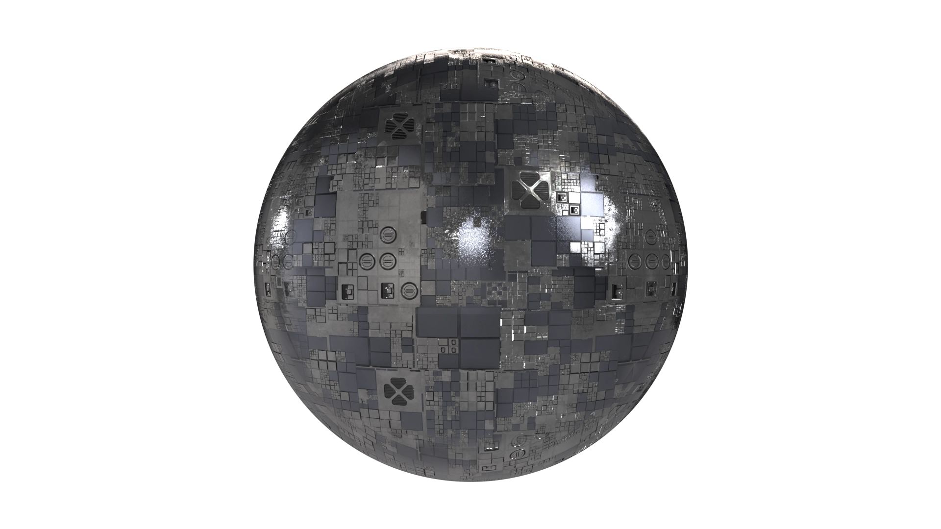 Sci-Fi Panels 1, a 3D material on Womp