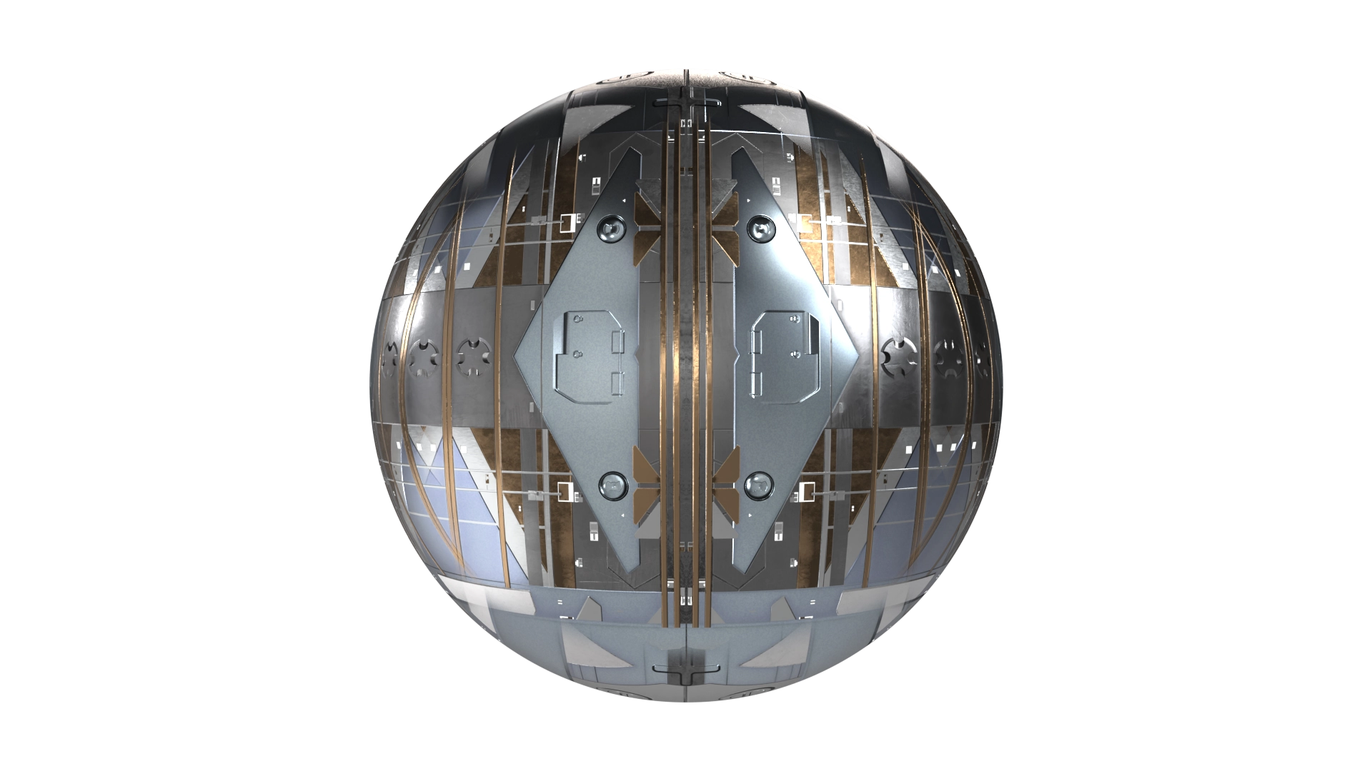 Sci-Fi Panels 2, a 3D material on Womp