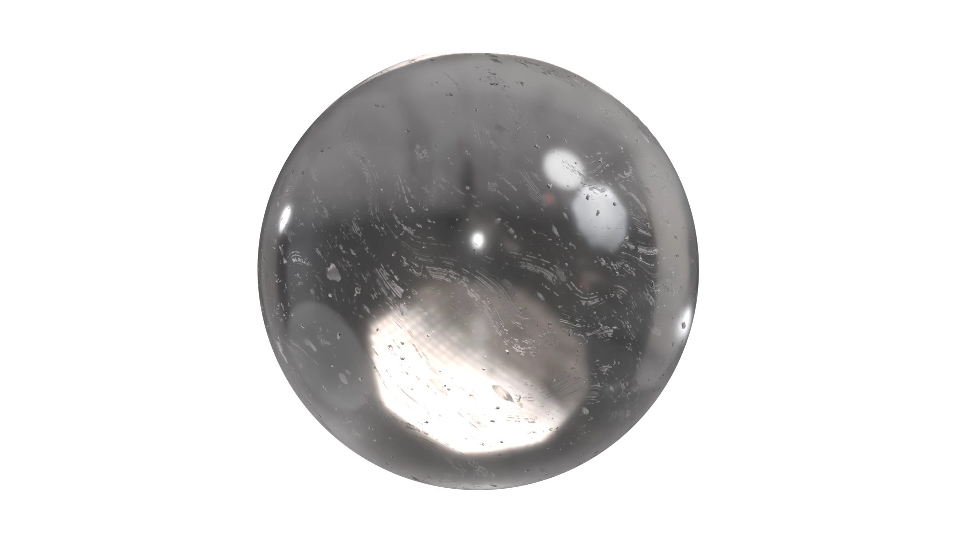 Scratched Clear Glass, a 3D material on Womp