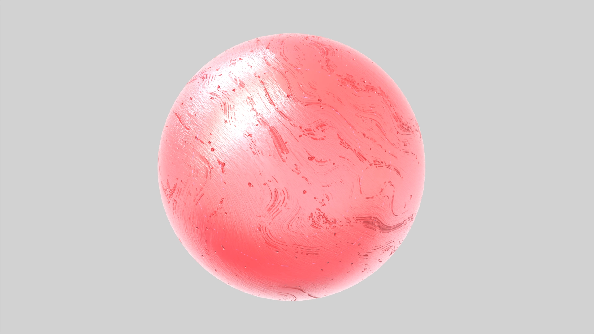 Scratched Plastic- Red, a 3D material on Womp