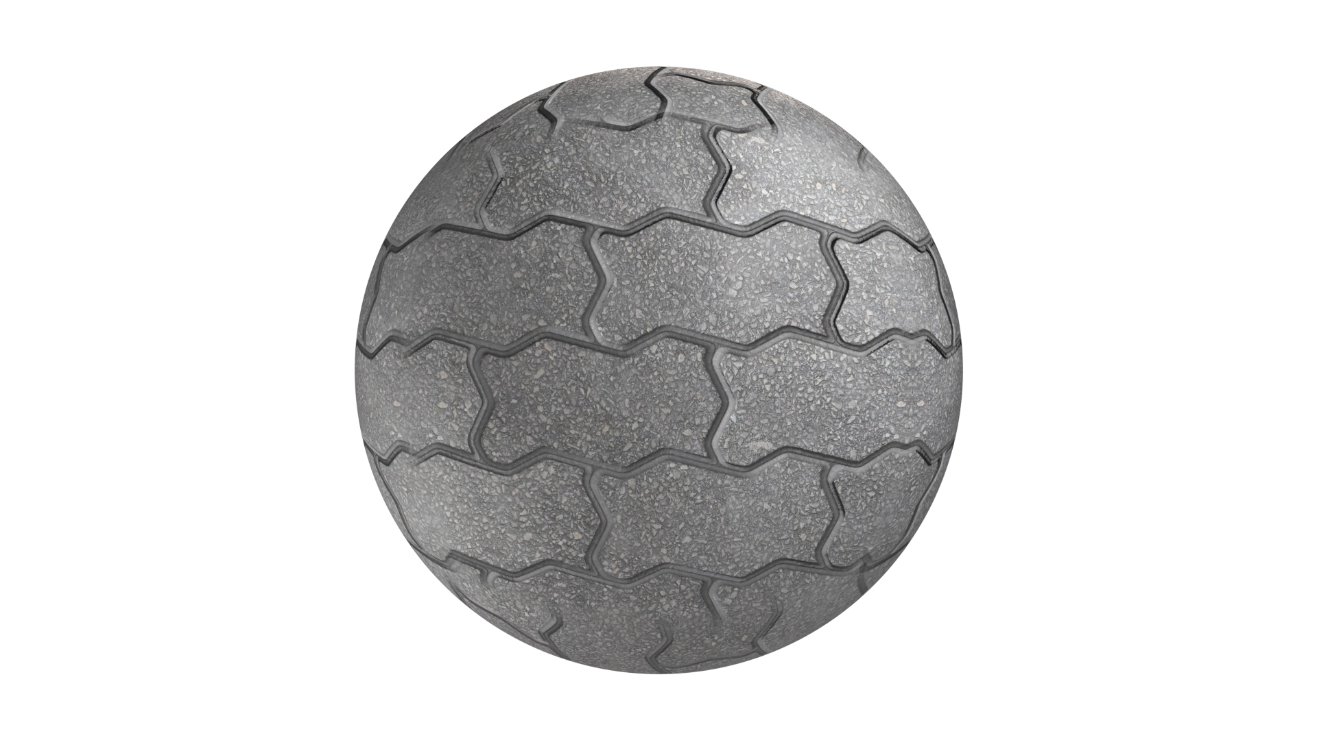 Sidewalk Tile 1, a 3D material on Womp