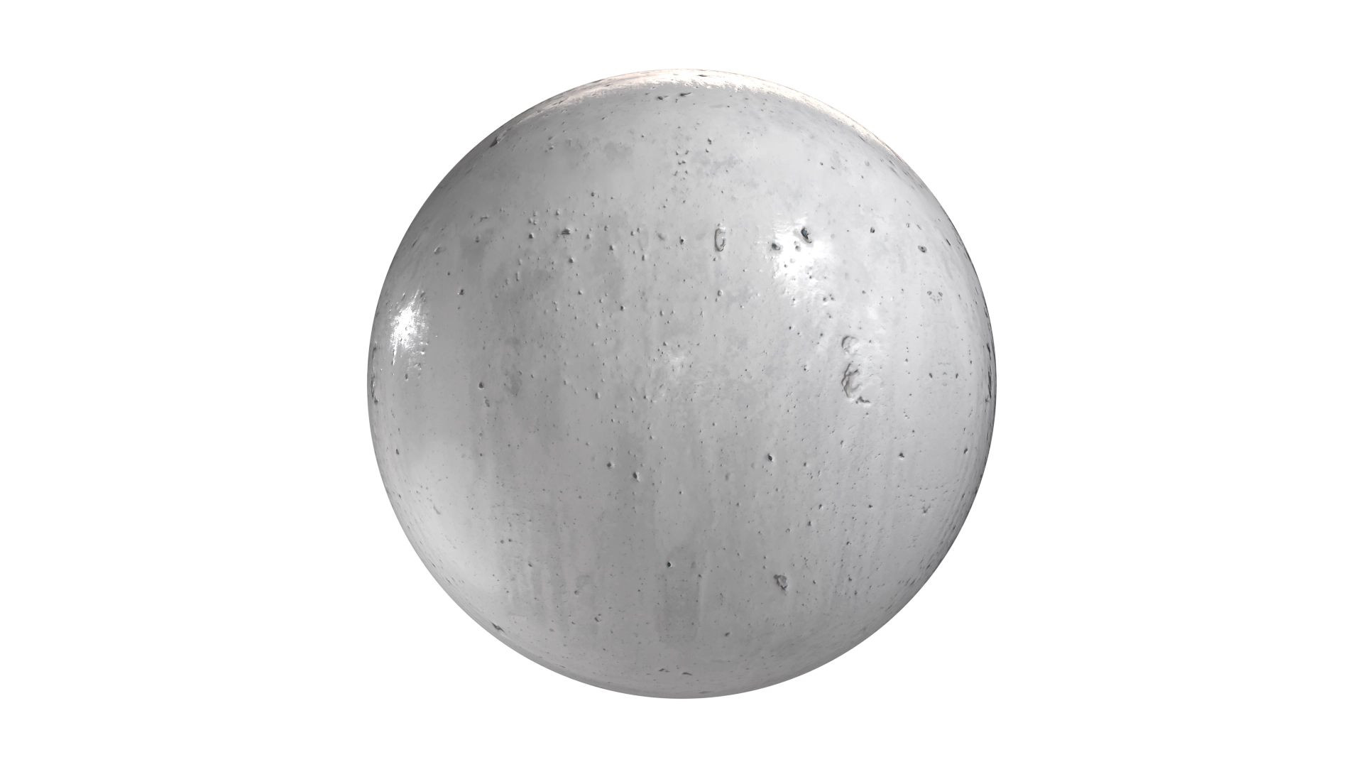 Smooth Concrete Wall, a 3D material on Womp