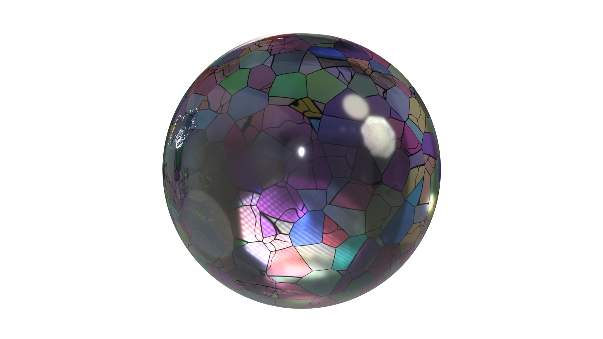 Stained Glass, a 3D material on Womp