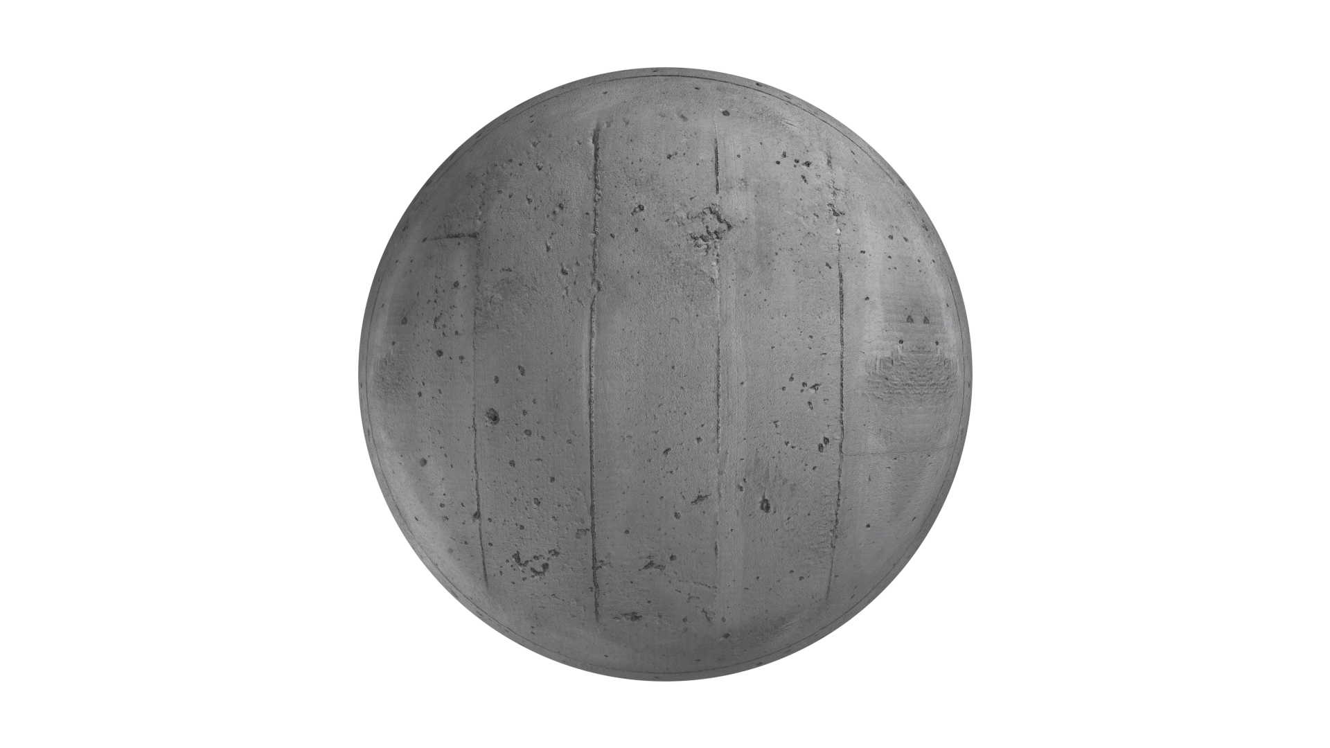 Striped Concrete Wall, a 3D material on Womp