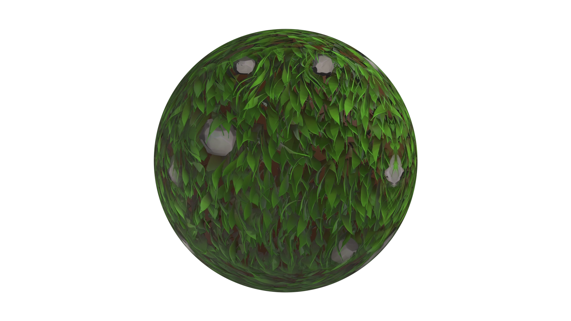 Stylized Grass 1, a 3D material on Womp