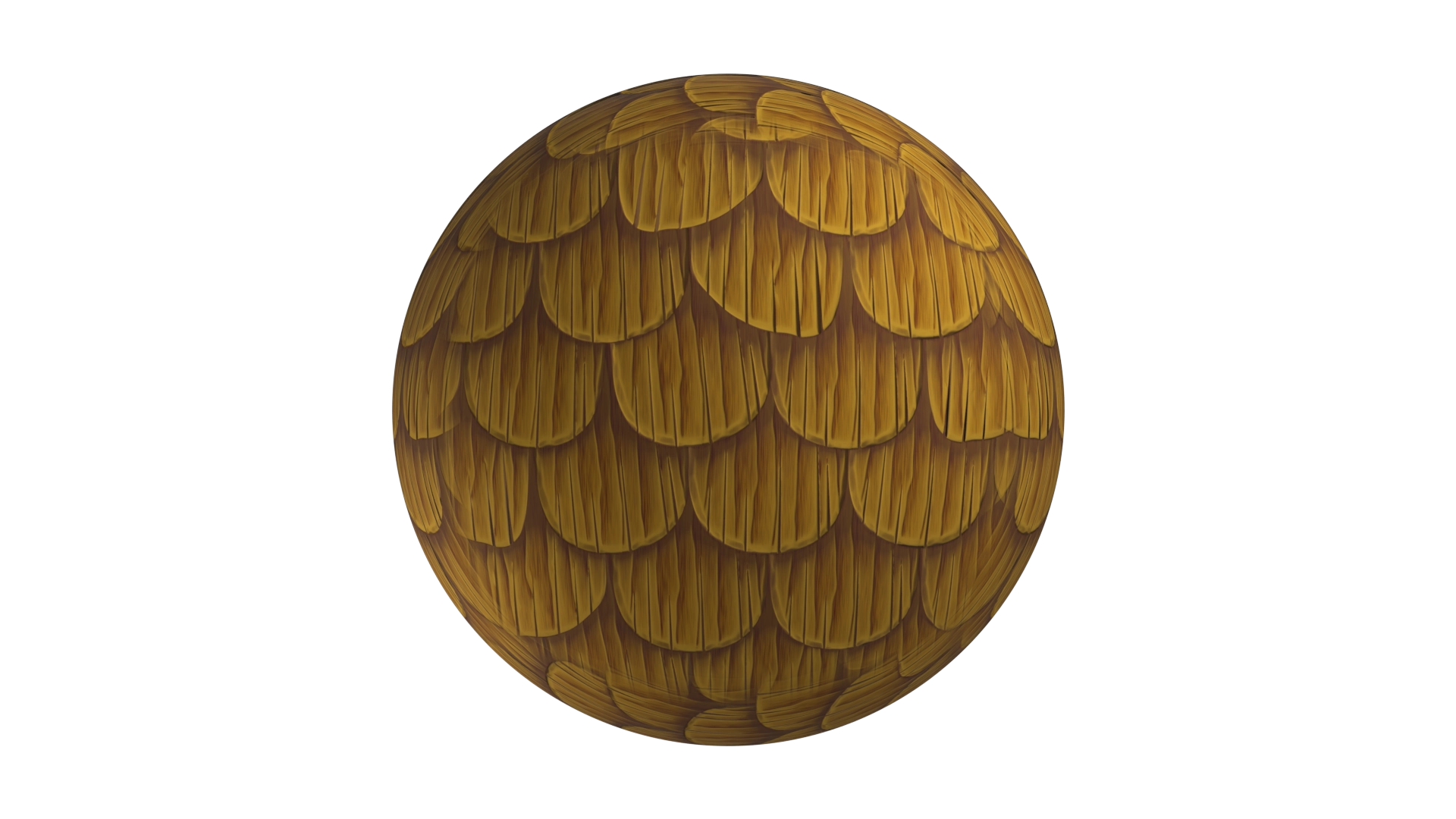 Stylized Wood Shingles 1, a 3D material on Womp