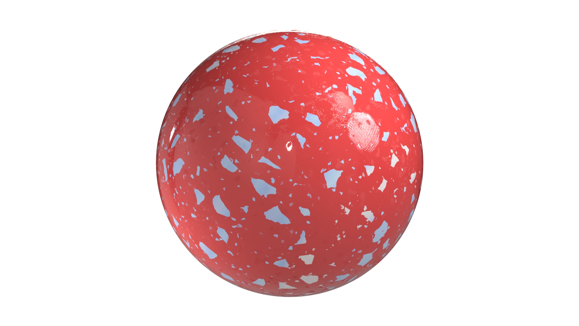 Terrazzo Red 2, a 3D material on Womp