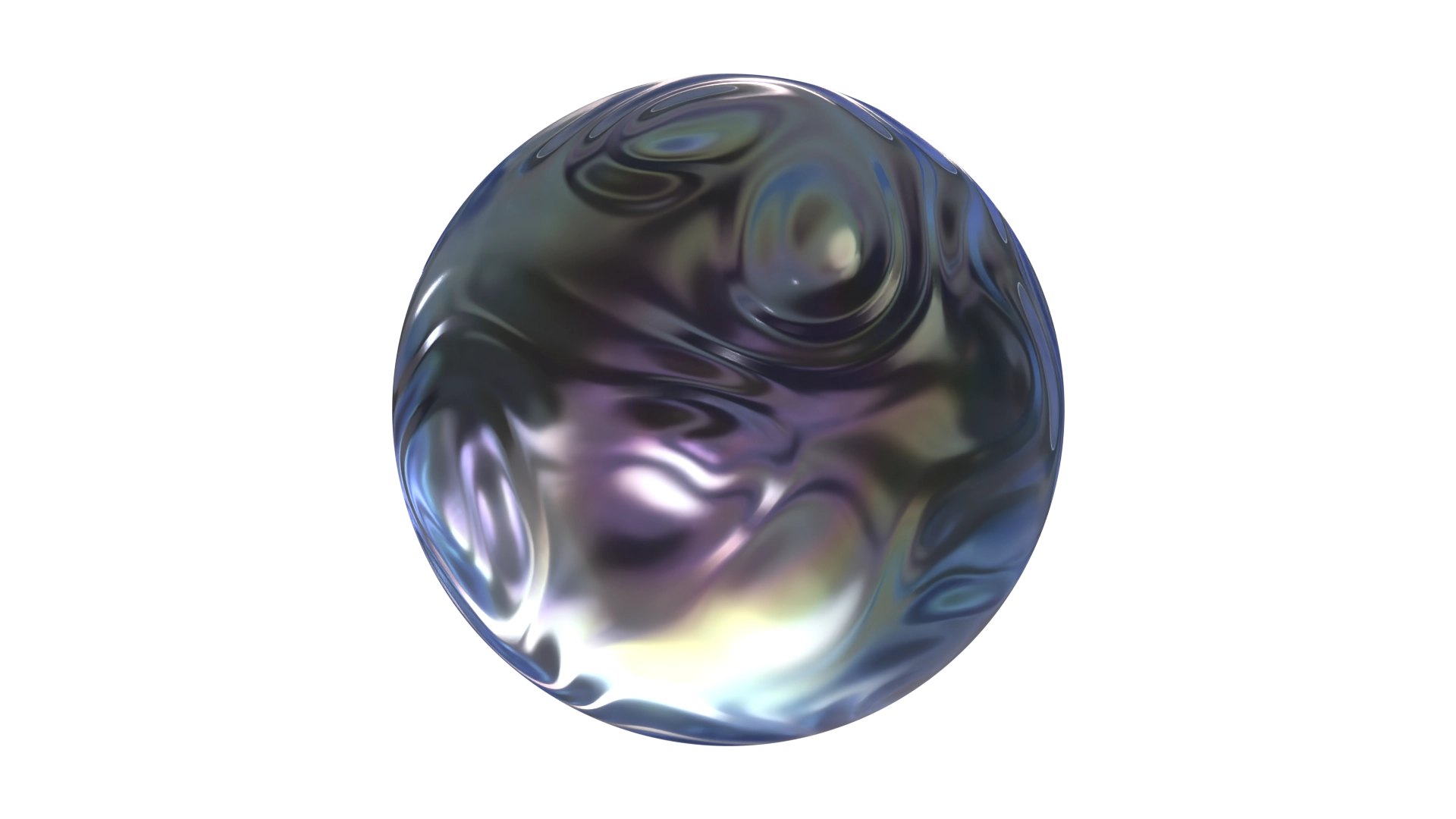 Wavy Glass, a 3D material on Womp