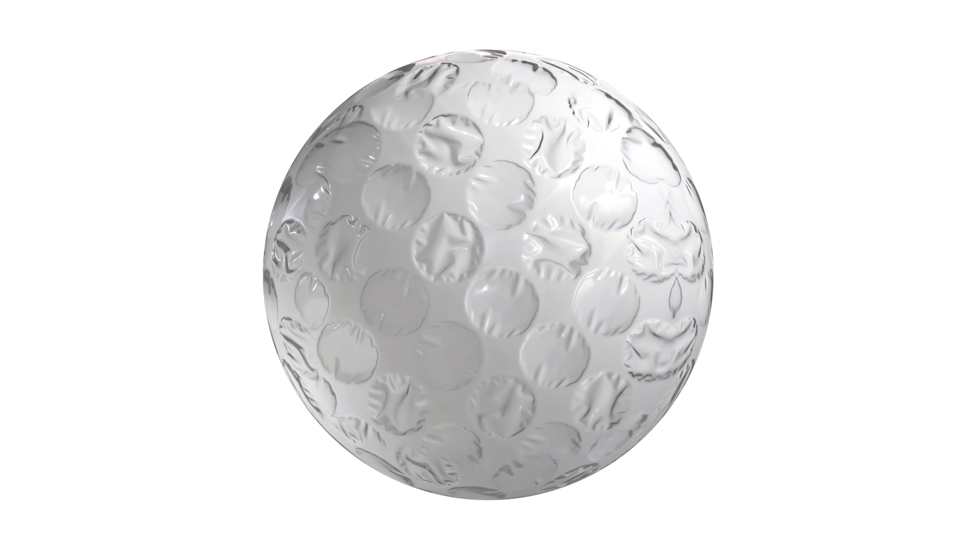 White Bubble Wrap, a 3D material on Womp