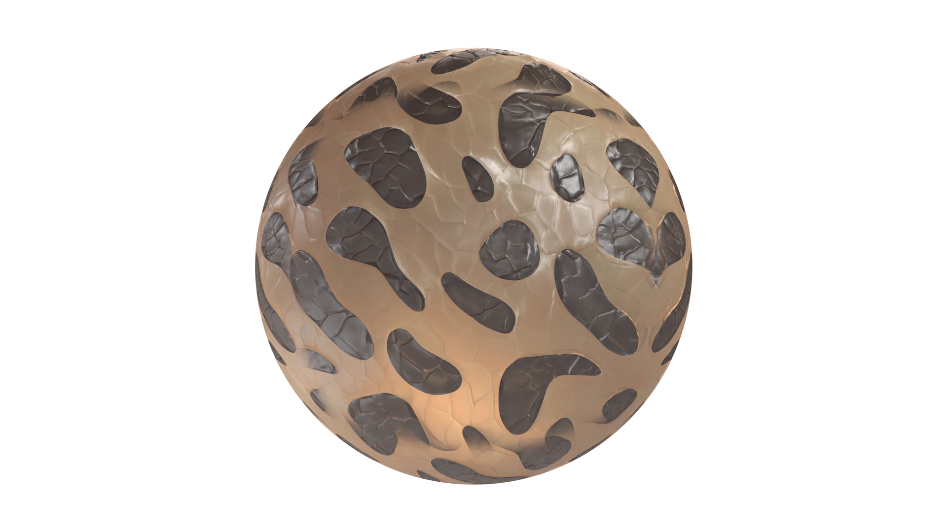 White Rubber With Black Spots, a 3D material on Womp